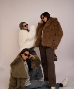 Alternative view of fur coat